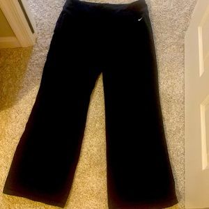 Nike dri fit black athletic pants size XL